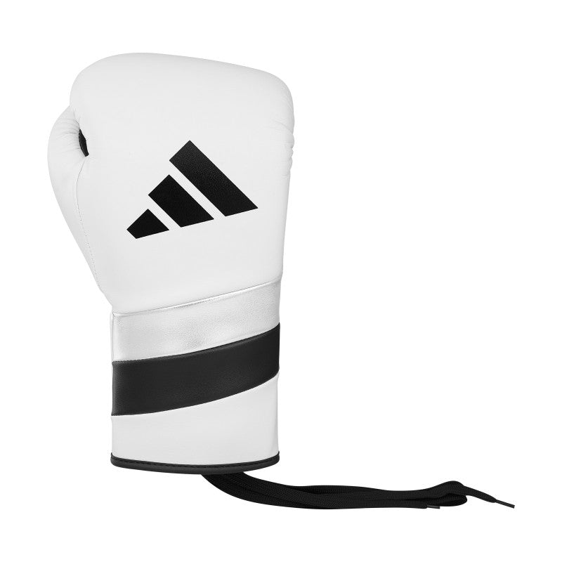 White boxing glove with black stripes from adidas Adi-Speed 500.