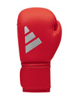 Red boxing glove with a logo, adidas FLX 3.0 Speed 50.