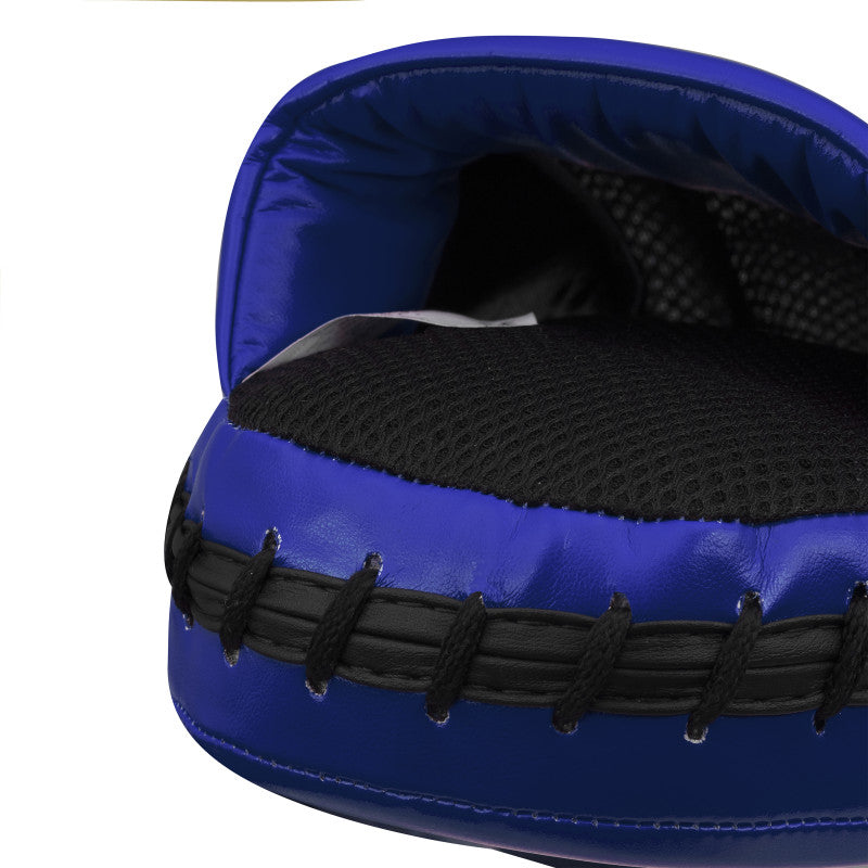 Blue boxing glove with black laces from SPEED COACH FM.