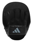 Black boxing glove with white logo from SPEED COACH FM.