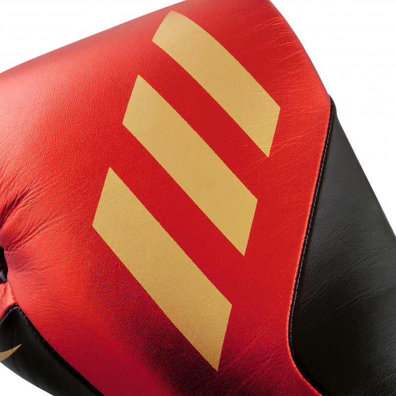 Close-up of adidas Speed Tilt 750 boxing glove.