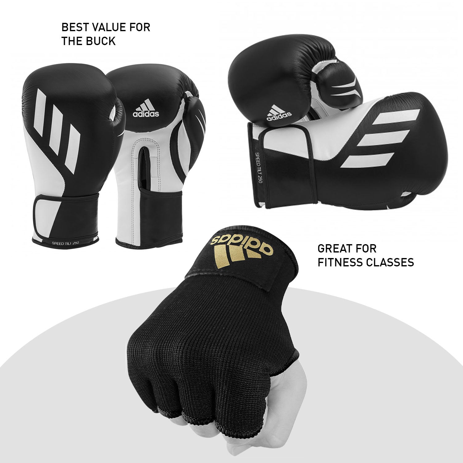 Close-up of boxing gloves details.