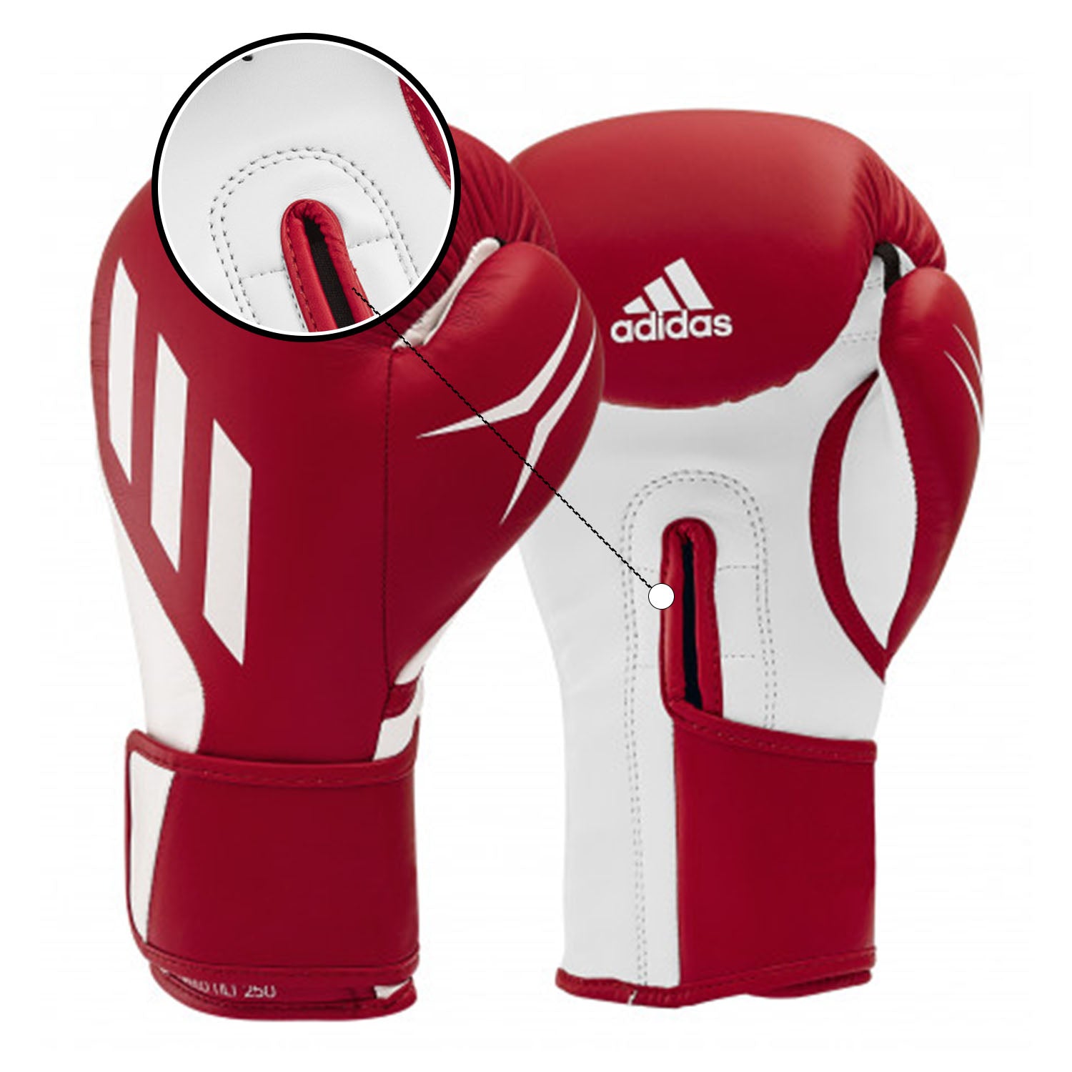 A pair of boxing gloves from adidas Speed Tilt 250 bundle.