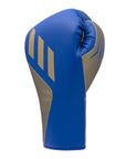 Blue and gold boxing glove for Tilt 350 PRO Training, in Black/Gold Met colorway, 14 oz weight.