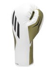 White and gold boxing glove from Tilt 350 PRO Training Gloves - Lace-up.