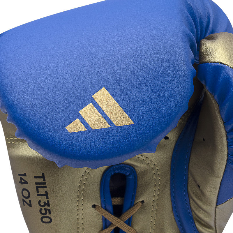 Close-up of a Tilt 350 PRO training boxing glove.