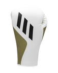 White and black boxing glove for training.