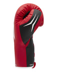 Red and black boxing glove, 18 oz lace-up Tilt 350 PRO.