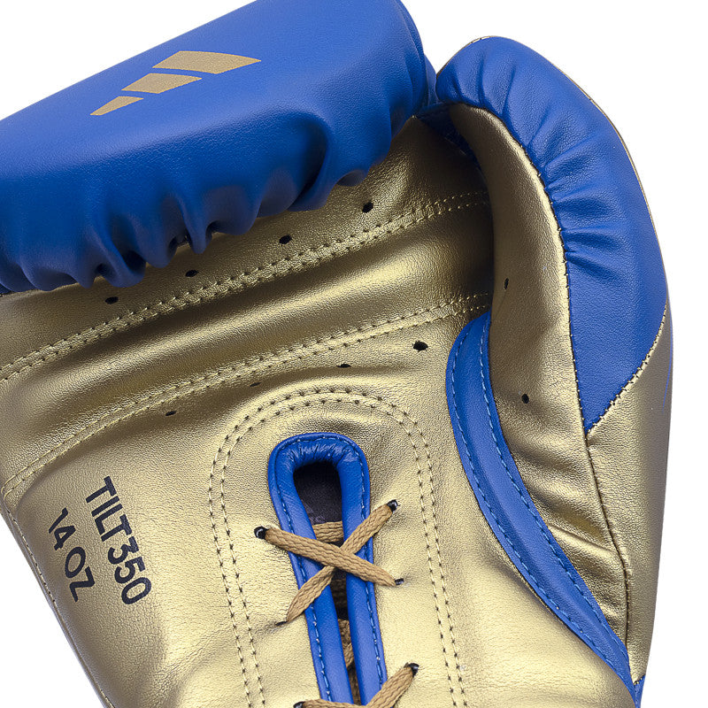 Close-up of a Tilt 350 PRO training boxing glove.