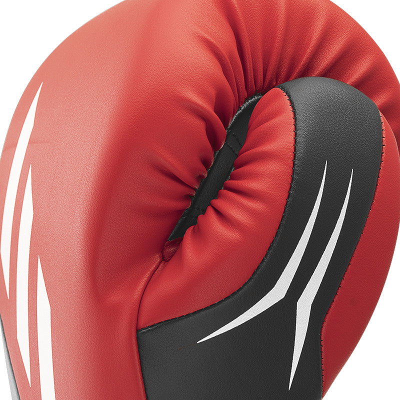 A red and black boxing glove, Tilt 350 PRO Training model.