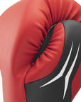 A red and black boxing glove, Tilt 350 PRO Training model.