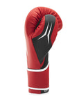 Red boxing glove with black trim, Tilt 350 PRO Training Gloves.