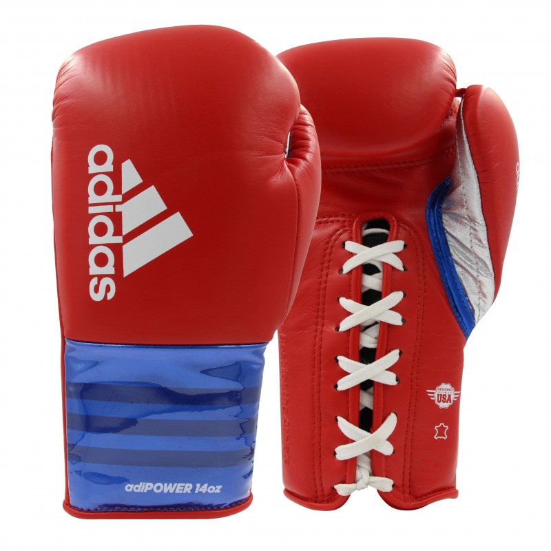 adidas Adi-Power Hybrid 500 Pro Boxing and Kickboxing Gloves - adidas  Combat Sports