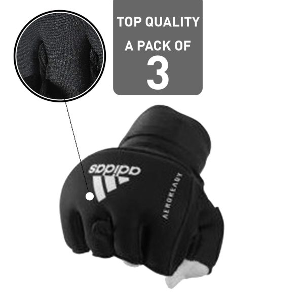 adidas Boxing Mexican Style Quick Hand Wraps - Pack of 3 pairs Bundle Deal  - adidas Combat Sports