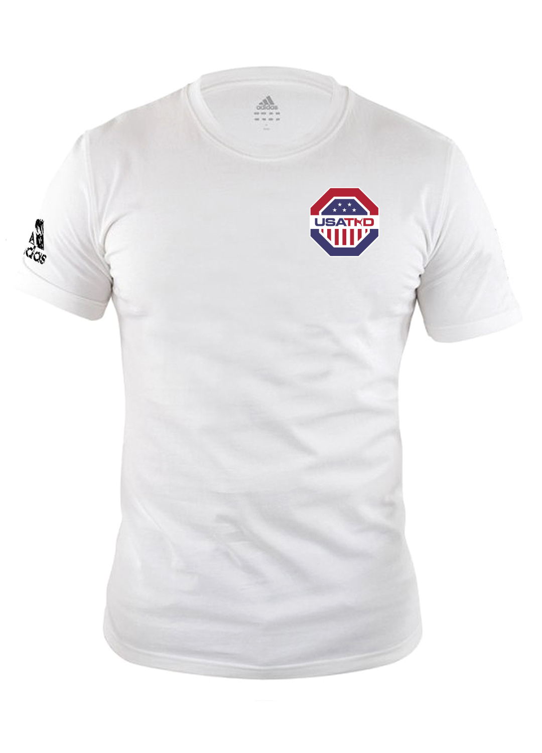 USAT adidas Combat Sports Premium Soft Cotton T-shirt, Athletic Fit