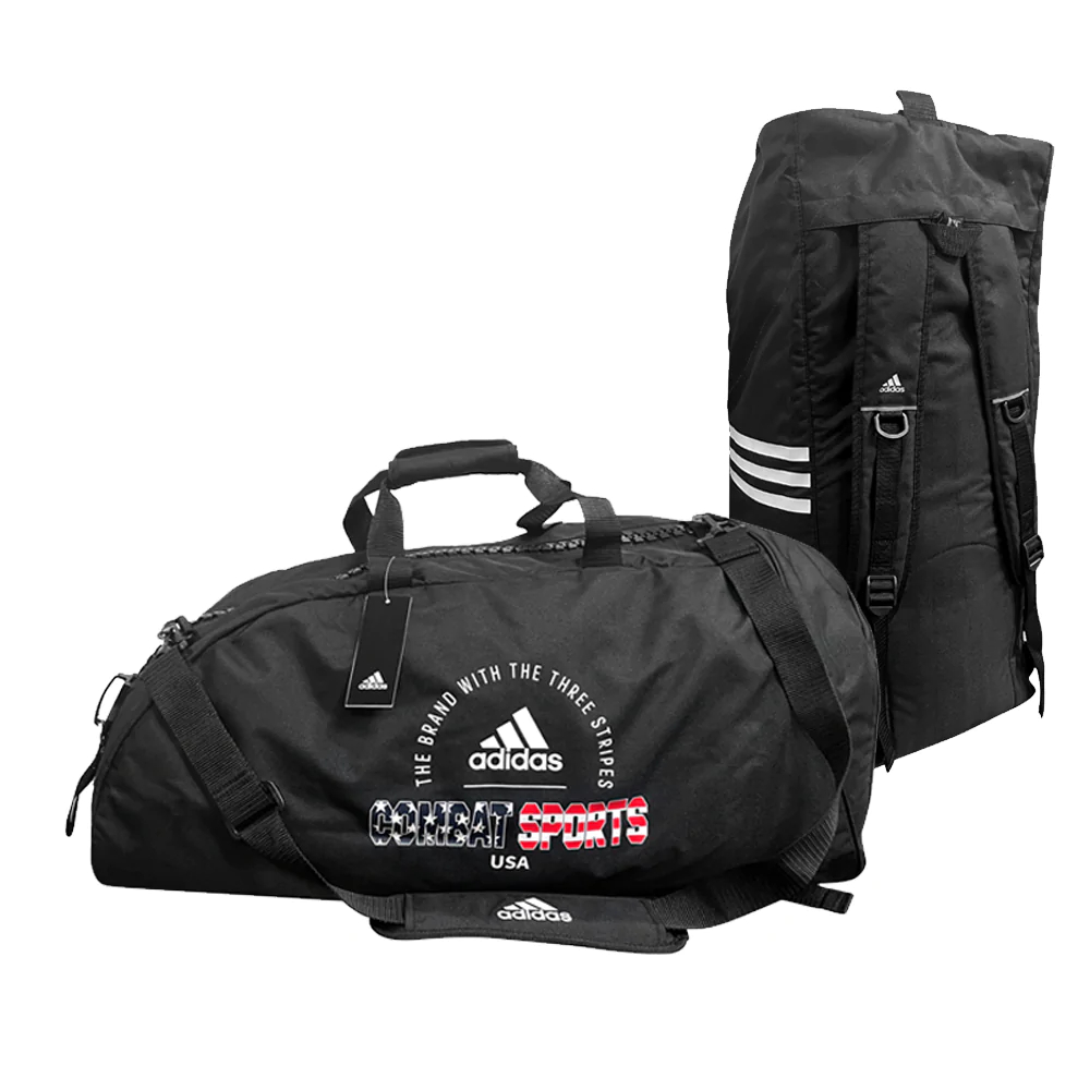 adidas Combat Sports USA National Line 2 in 1 Backpack and Duffle Bag