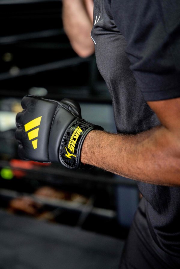 x Adidas and Training Everyday Use Combat Anderson Grappling Sports Gloves Silva - adidas
